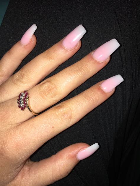 coffin nails small|short french tip coffin nails.